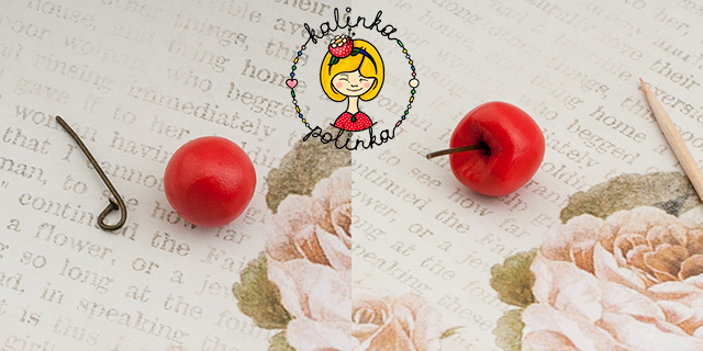 ягодки из полимерной глины