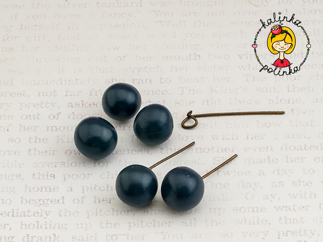 ягоды из полимерной глины своими руками