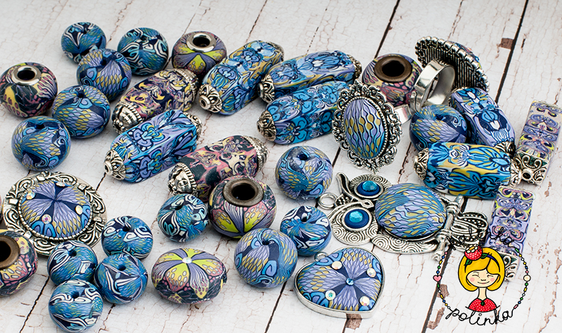 бусины из полимерной глины