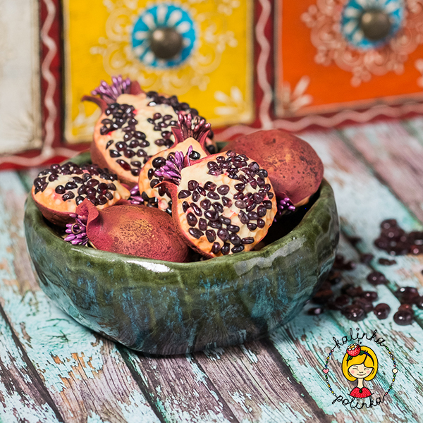 кулон гранат