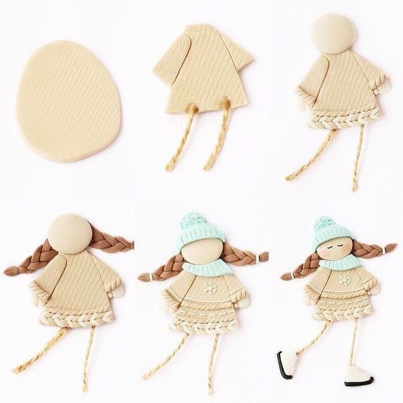 Брошь из полимерной глины своими руками