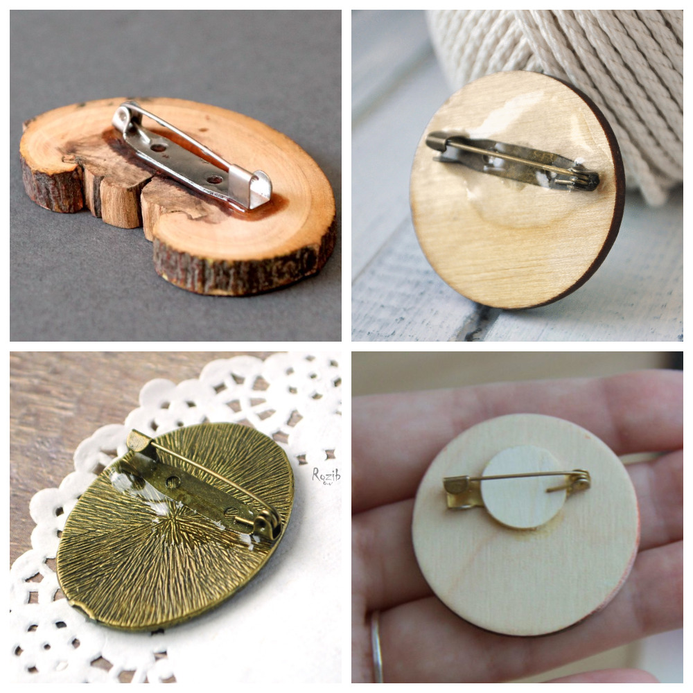 Примеры основ, закрепленных на клей