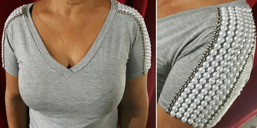 Ukrashaem futbolku businami