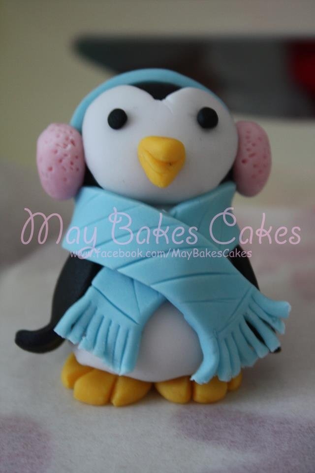 Несложная фигурка пингвина