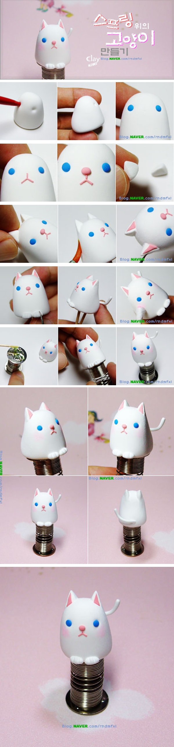 Кот на подставке: фото мастер-класс