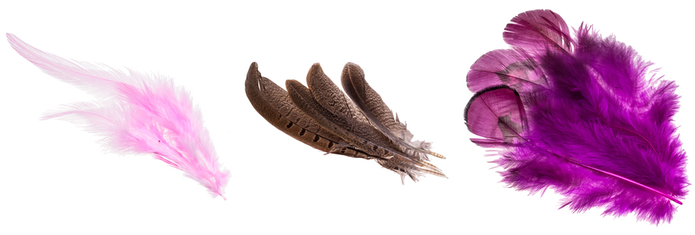 Перья для украшений