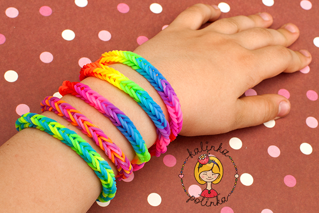 Браслеты из резинок