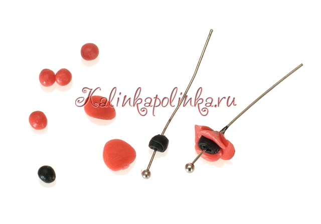 цветы из полимерной глины