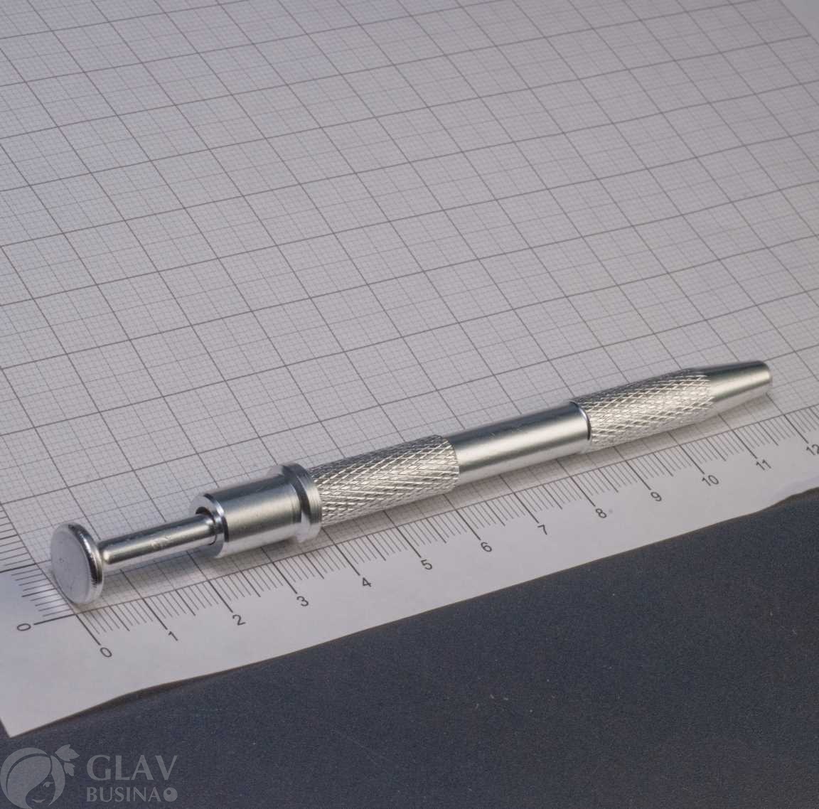 Устройство для захвата мелких элементов (грейфер), 116х8мм, сталь, алюминий.