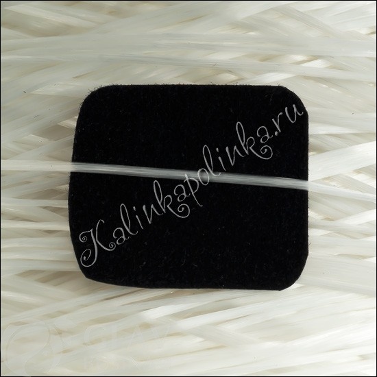 ОПТ (200 метров) Резинка для браслета (спандекс) толщиной 1мм, белая, эластичная, волокнистая.