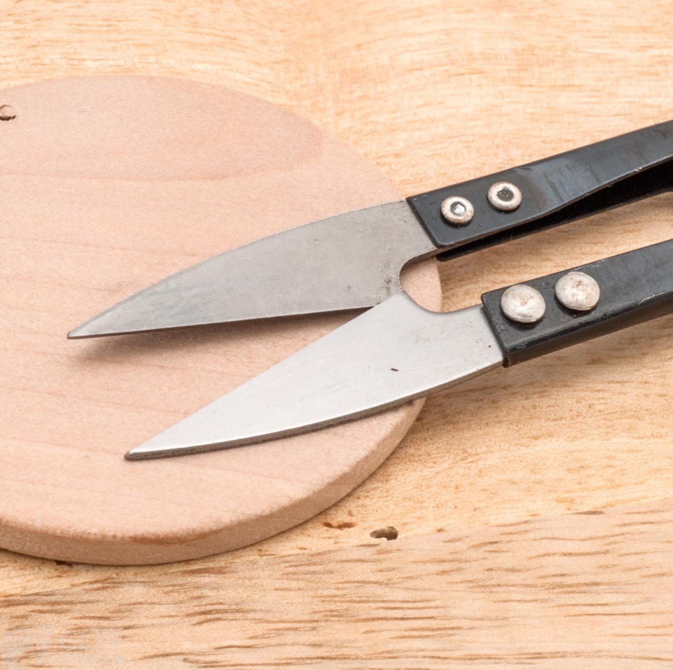 ОПТ (10 шт) Ножницы расапрыватели, цвет черный, 106х22х10мм.