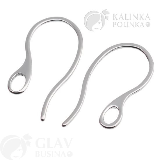 ОПТ (20 пар) Швензы-крючки премиум из хирургической стали толщиной 1мм, длина 22мм, отв-е 2.3х3.5мм.