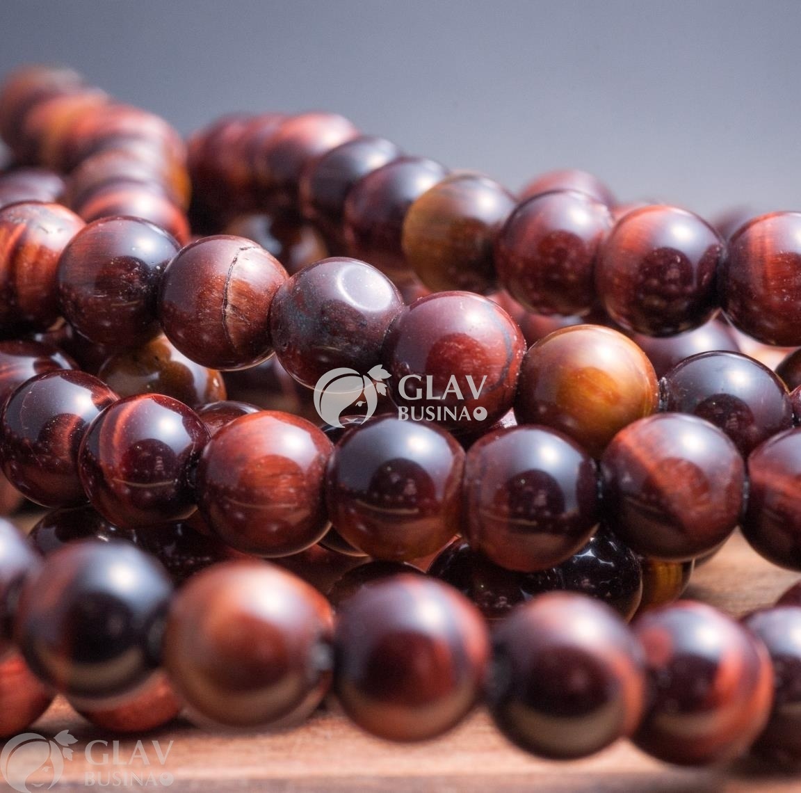 ОПТ (100 бусин) Бычий глаз, гладкая полированная бусина с естественными неровностями, шар, р-р 8мм, отв.1,2мм.