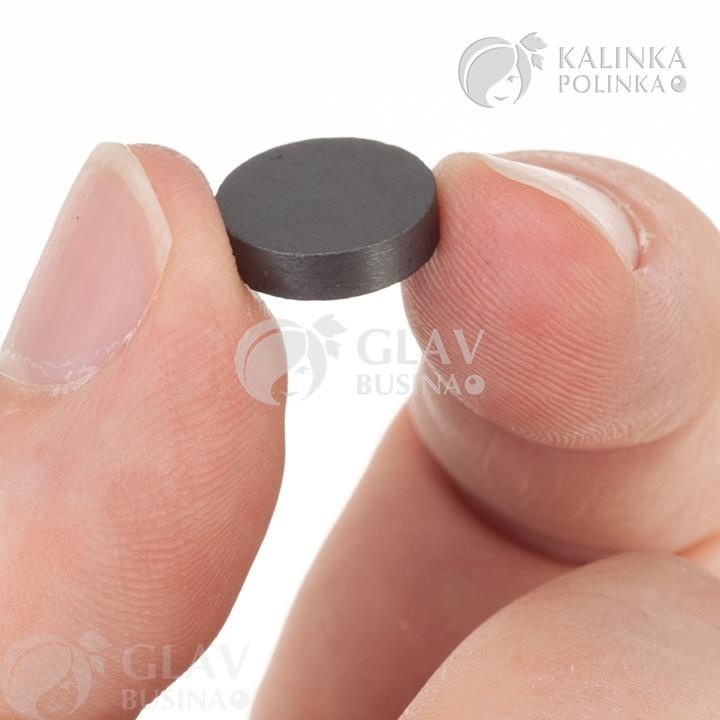 ОПТ (500 шт) Магниты для сувениров, ферритовые, двусторонние, р-р 12х3мм.