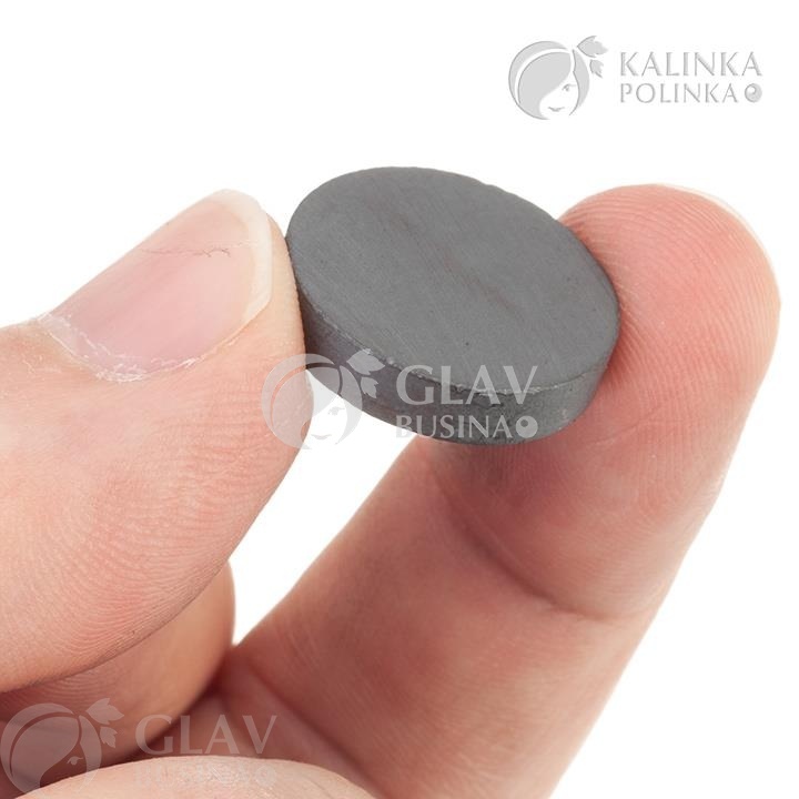 ОПТ (100 шт) Магниты для сувениров, ферритовые, двусторонние, сильные, р-р 20х4мм.