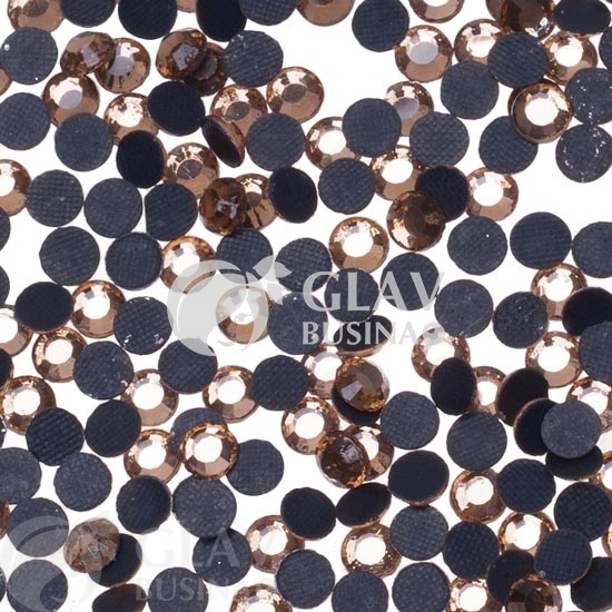 ОПТ (50 упак) Термостразы бежевые ss6 (2мм), 5 гросс/720шт.