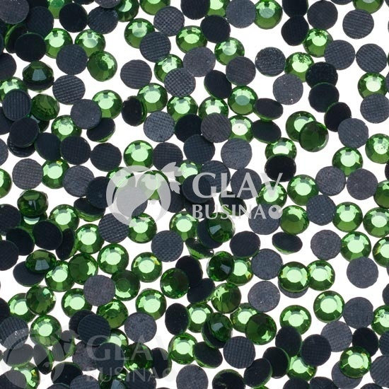 ОПТ (50 упак) Термостразы зеленые ss6 (2мм), 5 гросс/720шт.