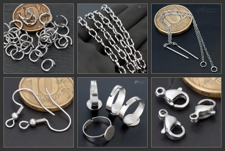 Примеры фурнитуры из медицинской стали