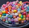 Микс. 50 гр. акриловых бусин: Морские приключения. Р-ры 8-30 мм