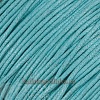 Шнур вощёный хлопковый, цвет небесный голубой, толщина 1мм., в упаковке 6м
