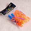 Набор Rainbow Loom с инструментами, цвет резинок ярко-оранжевый, в упаковке 200 шт.